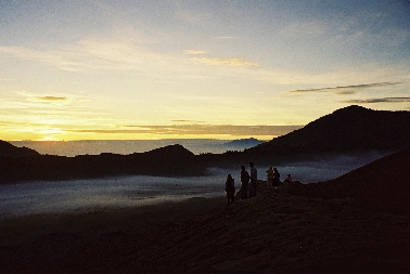 Tee am Mnt. Bromo